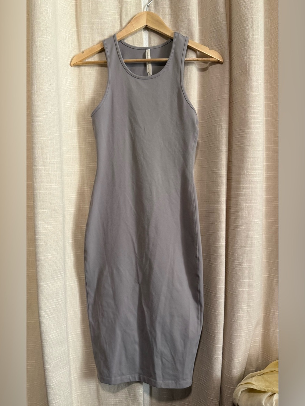 Babaton Sleeveless Bodycon Midi Dress - Gray